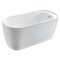 Aqua Eden 59.06 L, 28.56 W, Glossy White, Acrylic VTOV592925S - alternate 6